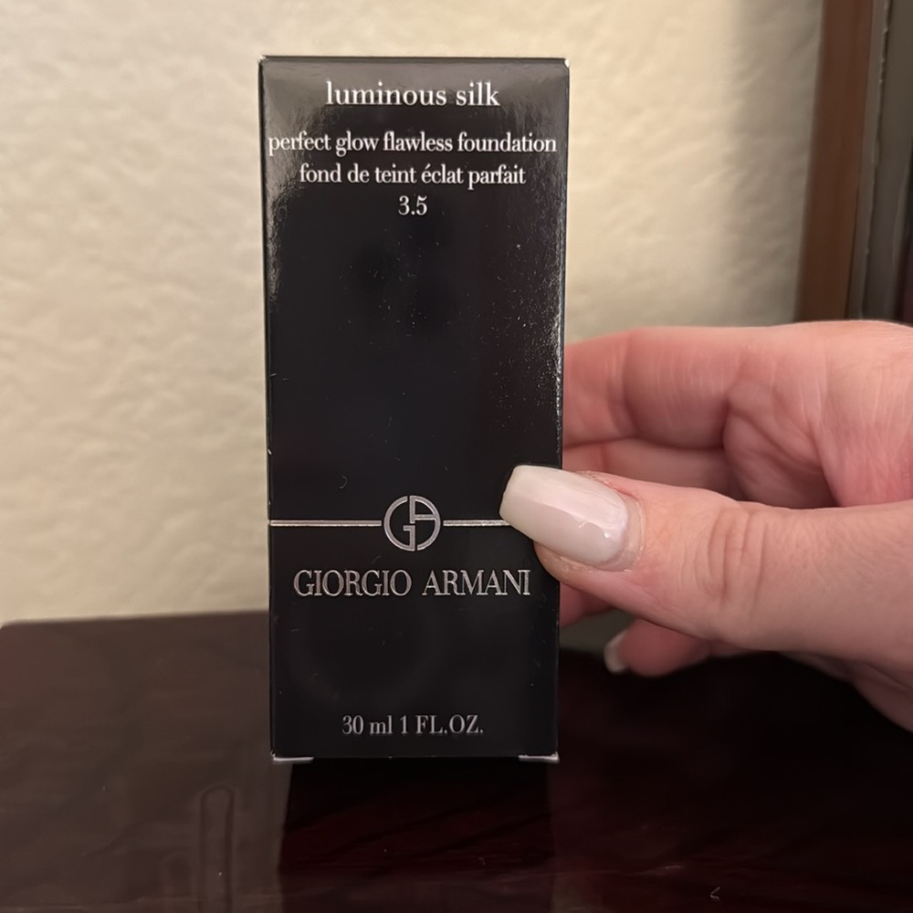 Giorgio Armani Black and Gold Foundation